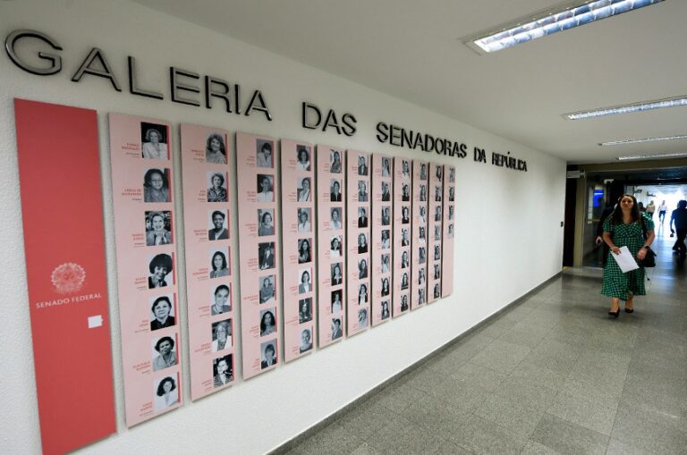 Galeria das Senadoras, no Congresso: número de eleitas neste domingo é o maior já registrado em um único pleito