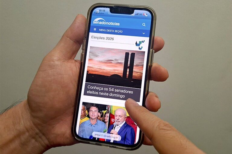 Agência Senado teve recorde de 3,6 milhões de acessos no domingo